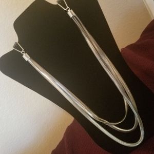 Nickel Multi Layered Necklace